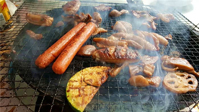 以美食之名几个开翼虎的肉食动物清镇红枫湖烧烤活动一日游