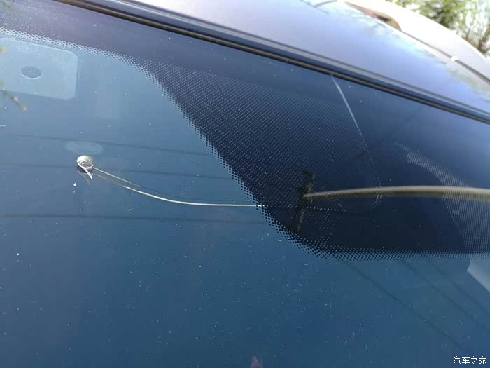 【图】风挡裂痕,求指教!_北京现代ix35论坛_汽车之家论坛