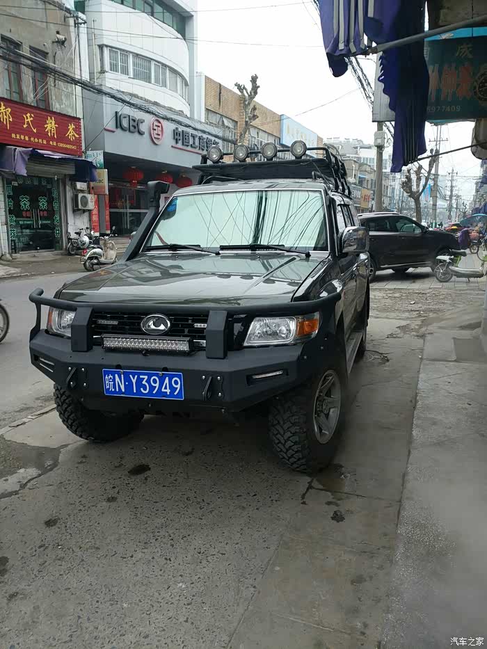 【图】帅爆 q6提车上牌改装一条龙 有点越野的模样了_猎豹q6论坛_汽车