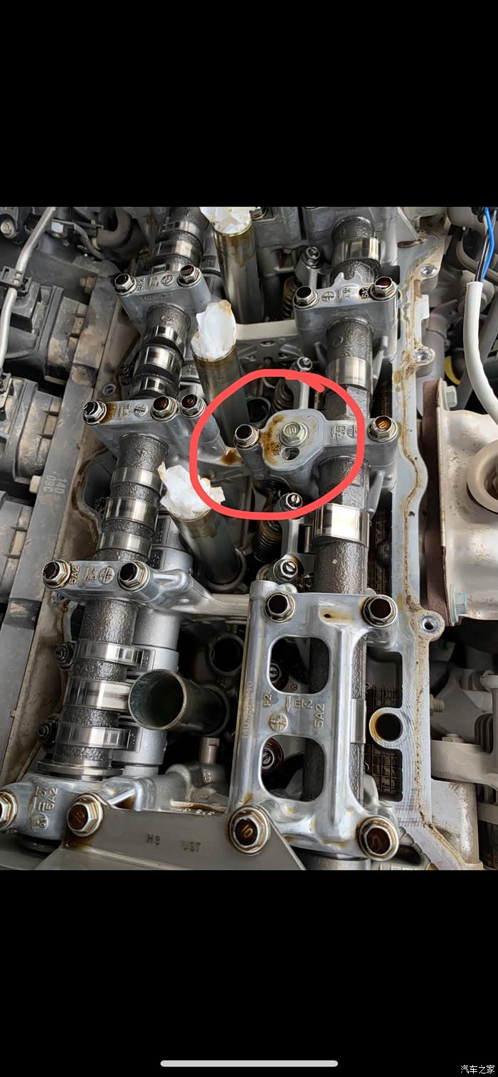 9万公里换气门室盖密封圈