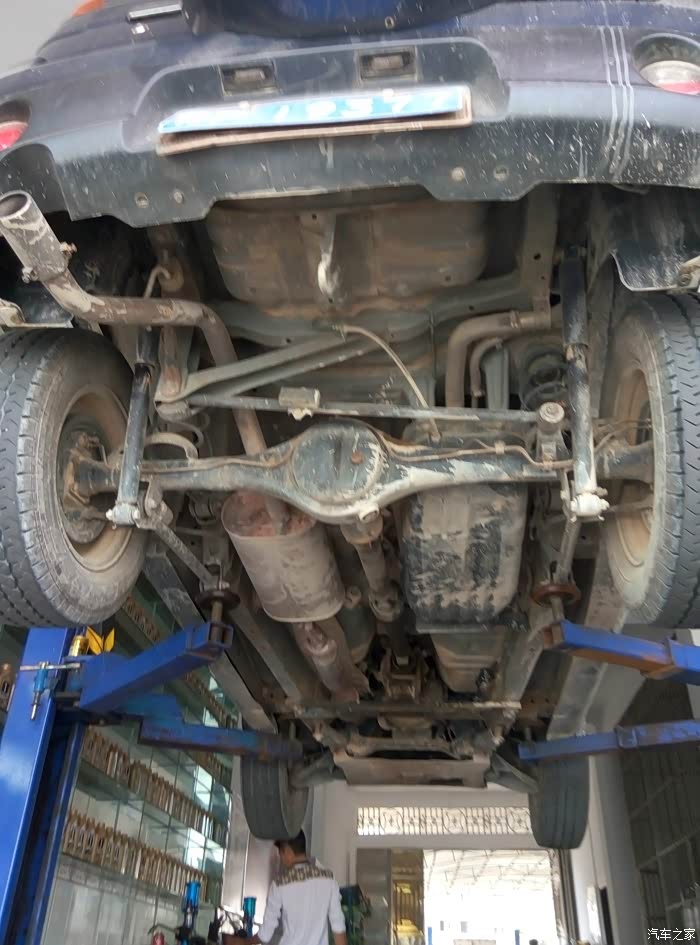 【图】大地众泰换新排气管,附施工作业图!_众泰2008论坛_汽车之家论坛