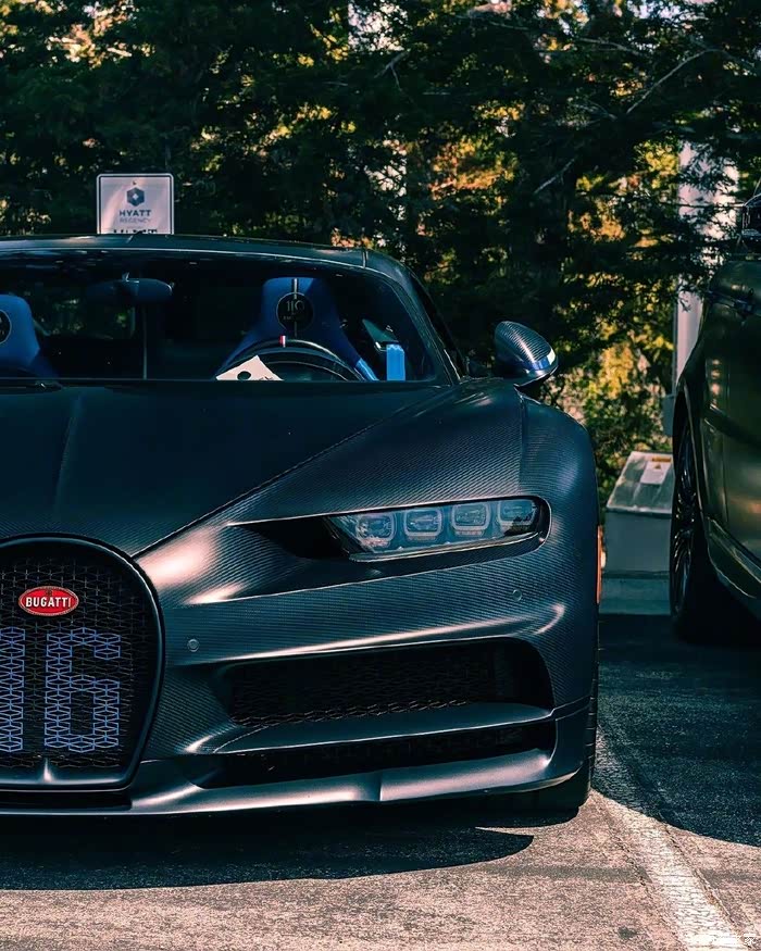 布加迪bugatti chiron 110ans