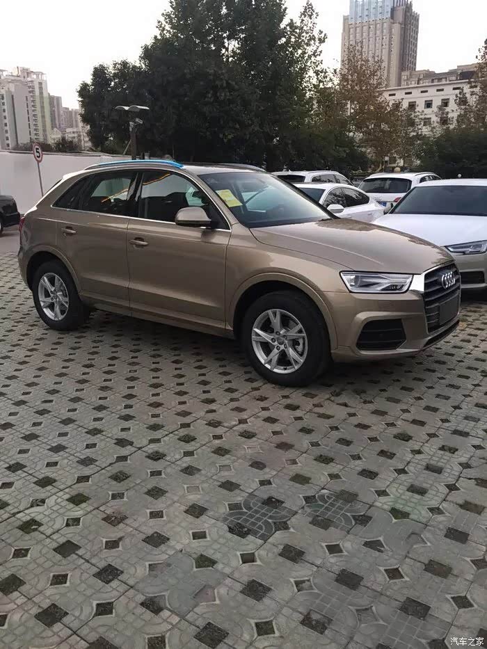 【图】请问大家q3流沙金是什么样的颜色,请发图片看一看,谢谢_奥迪q3