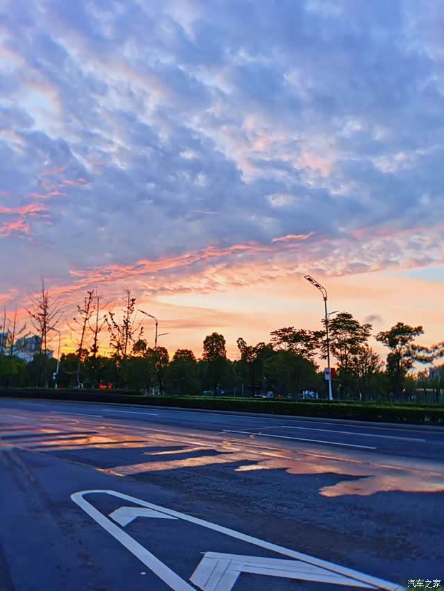 雨后的天空很美