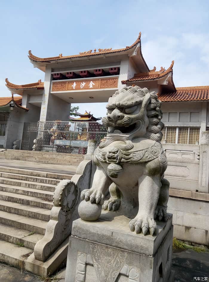 千年古刹金沙寺寻早内心的清静