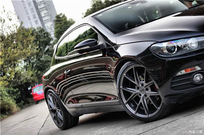 帅炸!——黑武士尚酷改装美国niche misano 19寸运动型轮毂