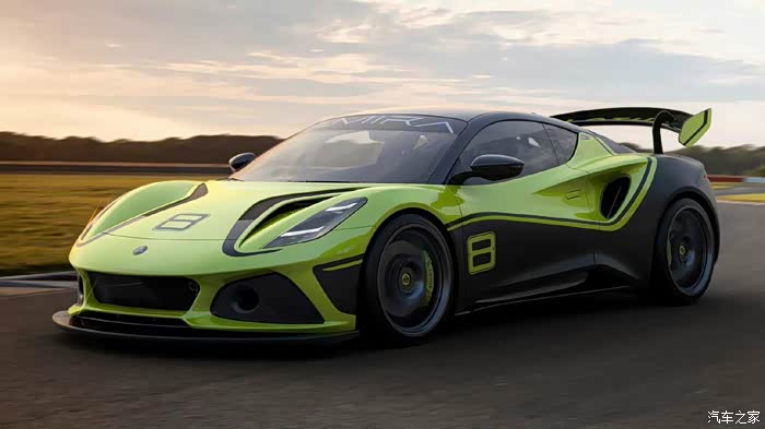路特斯emira gt4赛车,动力搭载3.5升v6机械增压