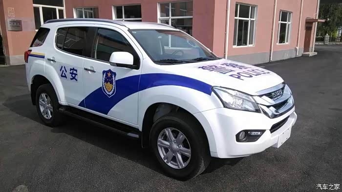 mu-x警车,大王派我再巡山