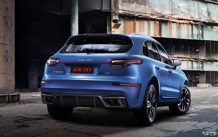 众泰sr9外观改装