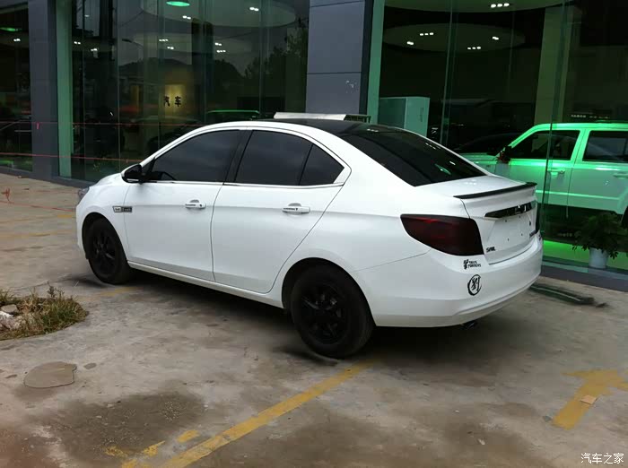 赛欧3改装外观5000公里一个半月的成果