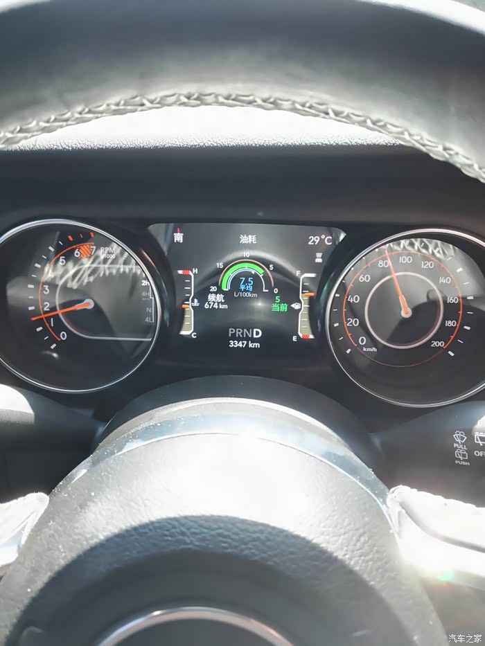 牧马人jl素车油耗 游记