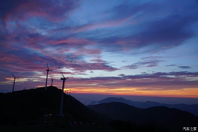 曙光初现括苍山
