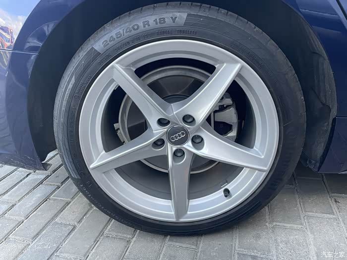 奥迪a518寸原厂轮毂