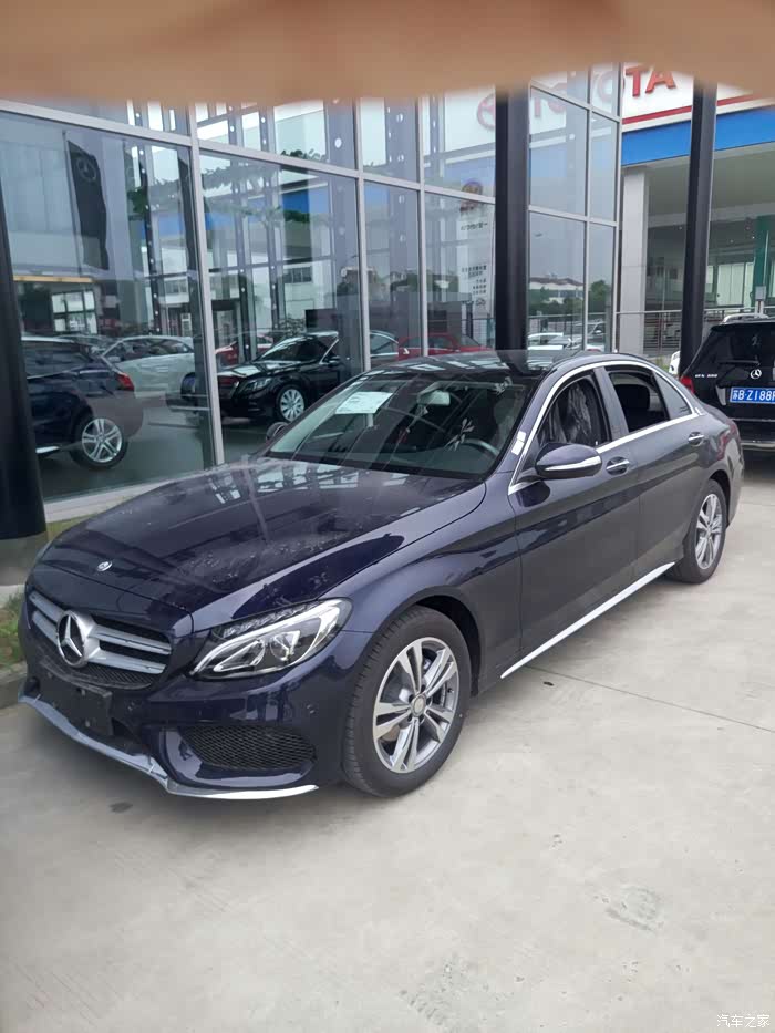 【图】坐等上牌,我的钙蓝!_奔驰c级论坛_汽车之家论坛