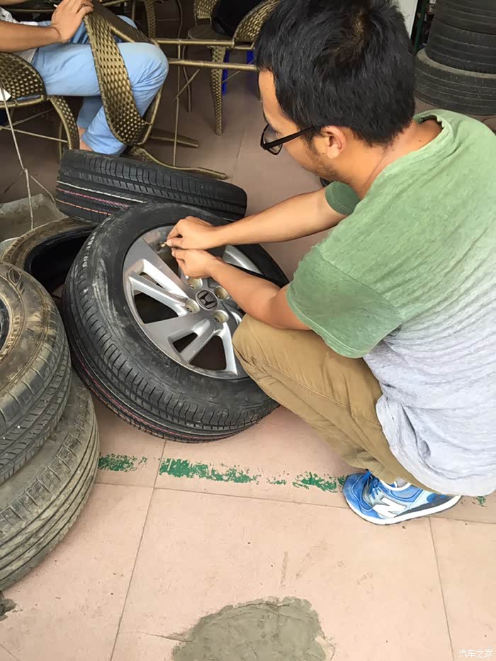 【图】3w5把轮胎换了_飞度论坛_汽车之家论坛