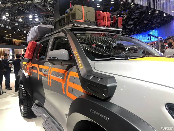 【图】和改装品牌topfire联合打造的火弹,提车就越野_炮论坛_汽车之家