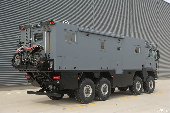 重卡房车才是真越野生活啊.