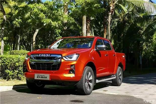 五十铃dmax 车型是一款标准的日系皮卡