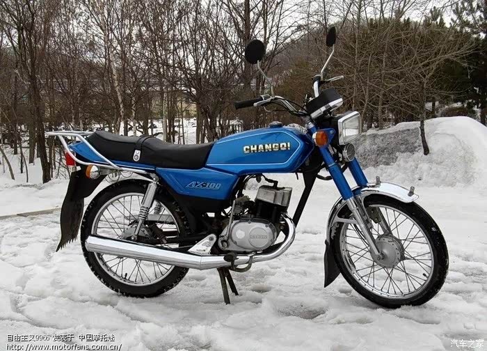 没想到94年的长春铃木ax100还能骑