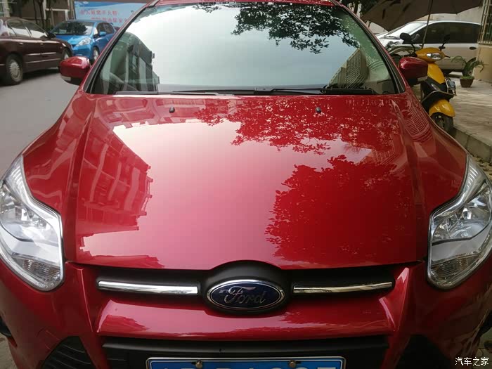 赞一下糖果红车漆