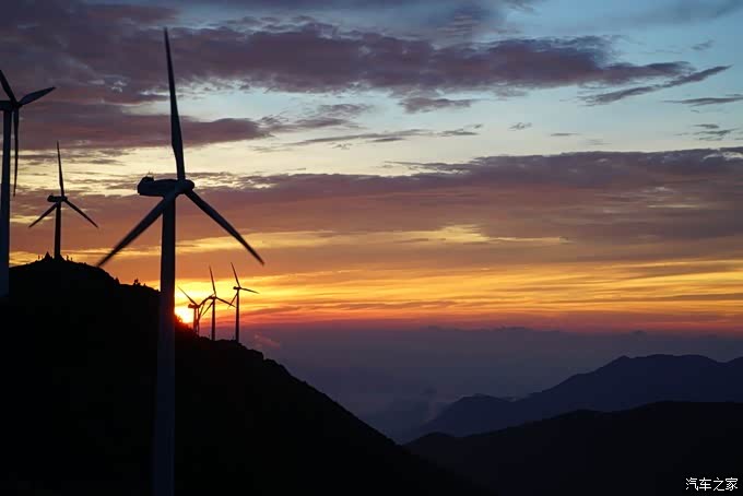 曙光初现括苍山