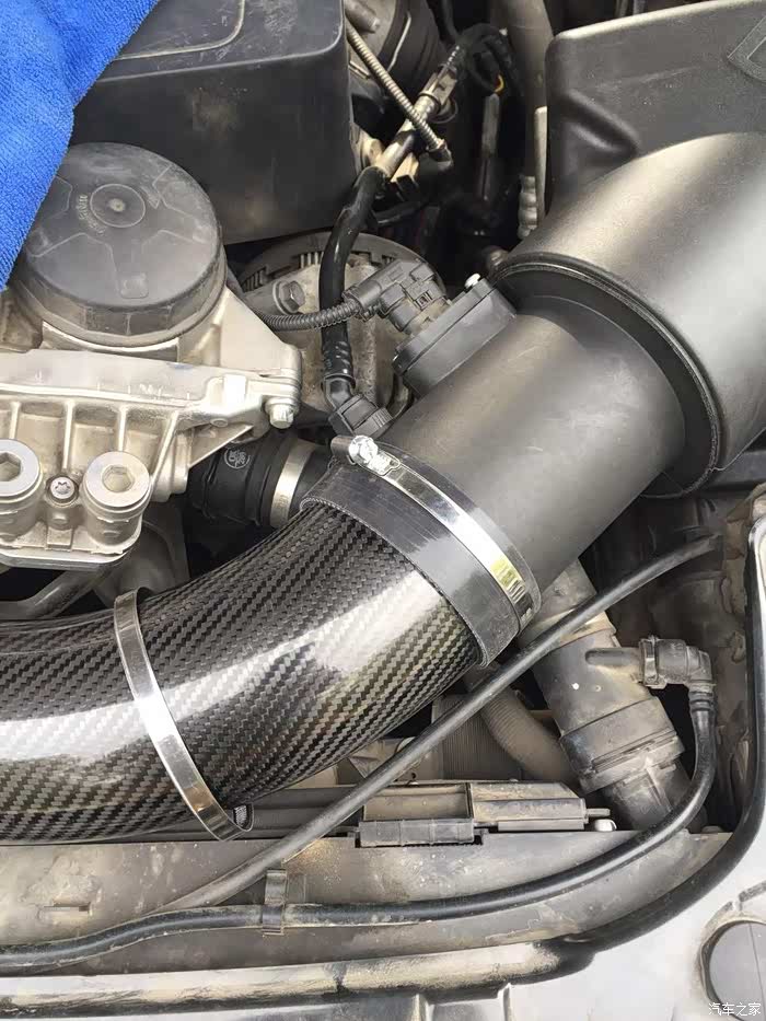 diy改装dinan进气分享