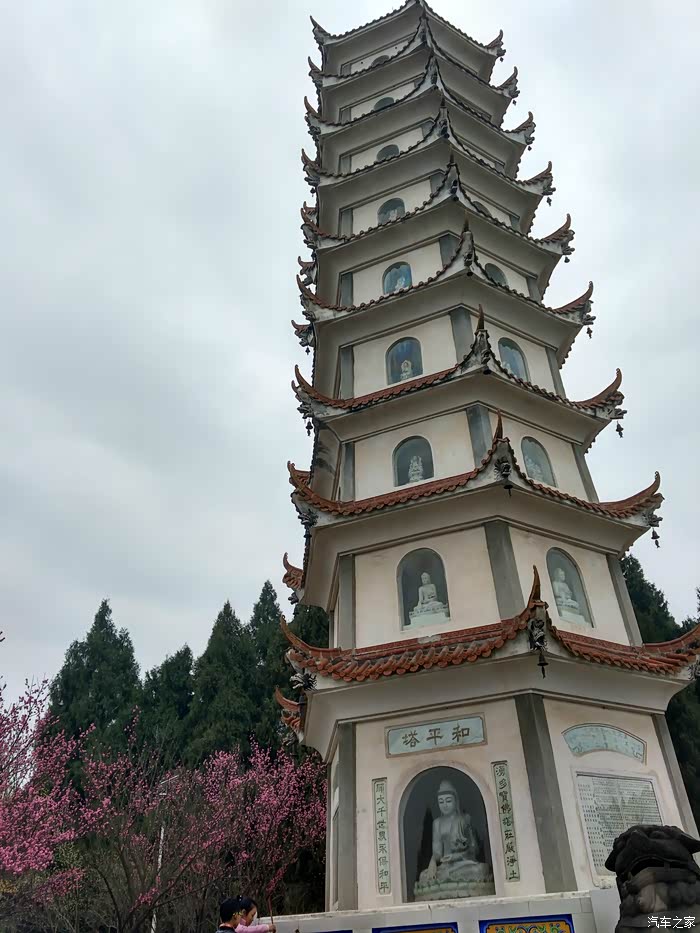 四川cs35车友会似水虎虎自驾乐至报国寺感受四绝景观