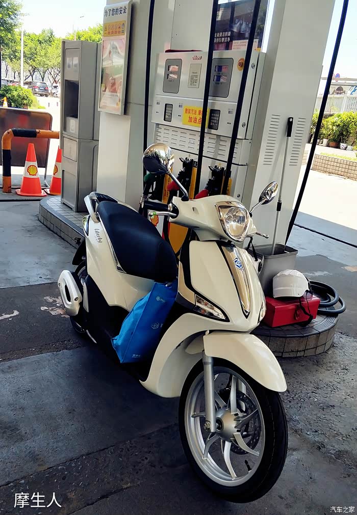 40度高温重庆首台比亚乔liberty150提车记(照片多)