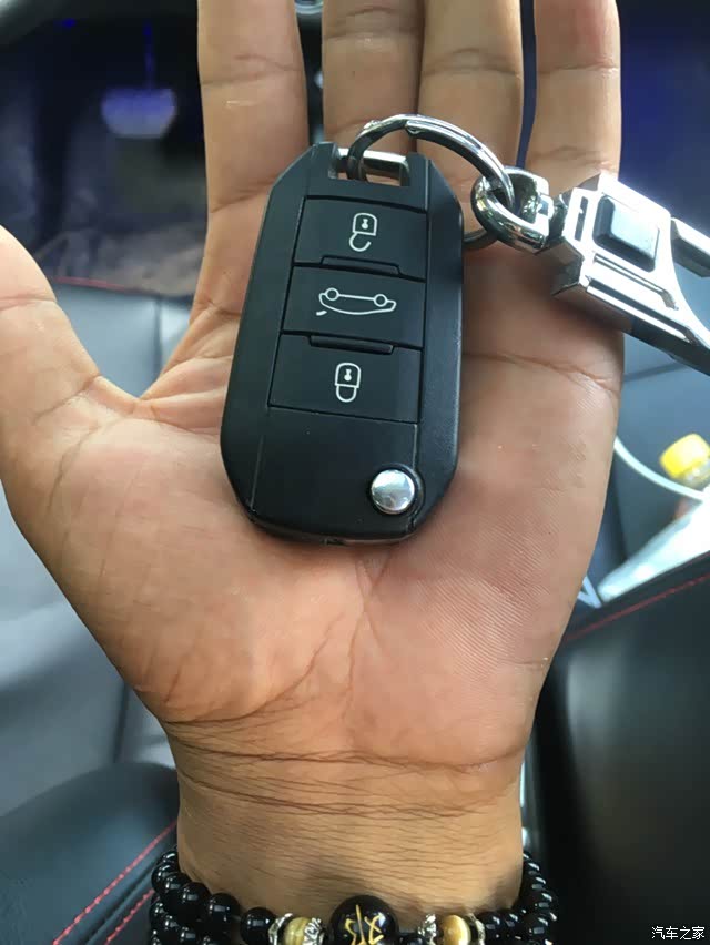 白狮子改装了点装饰黑顶行驶一年了