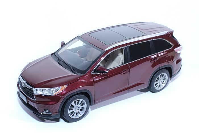 模型收藏第26弹118广汽丰田汉兰达2015highlander