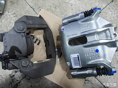 前刹车也更换266啦