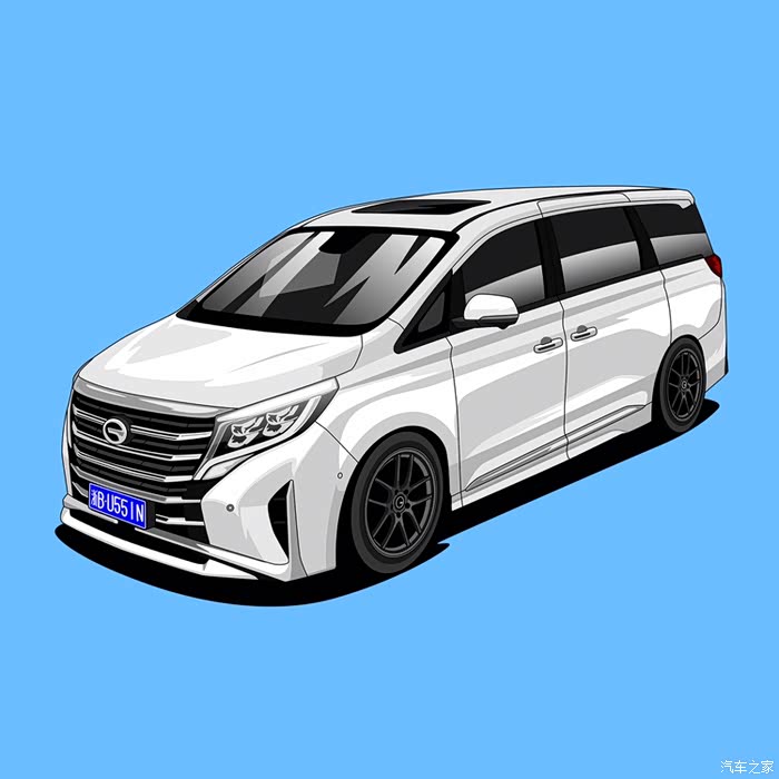 传祺m8的轮毂改装