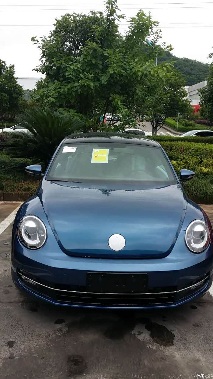 17年新款甲壳虫蓝色绿色哪个好看