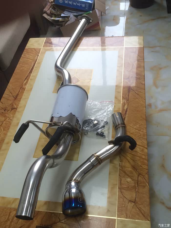 求购内回压排气管!