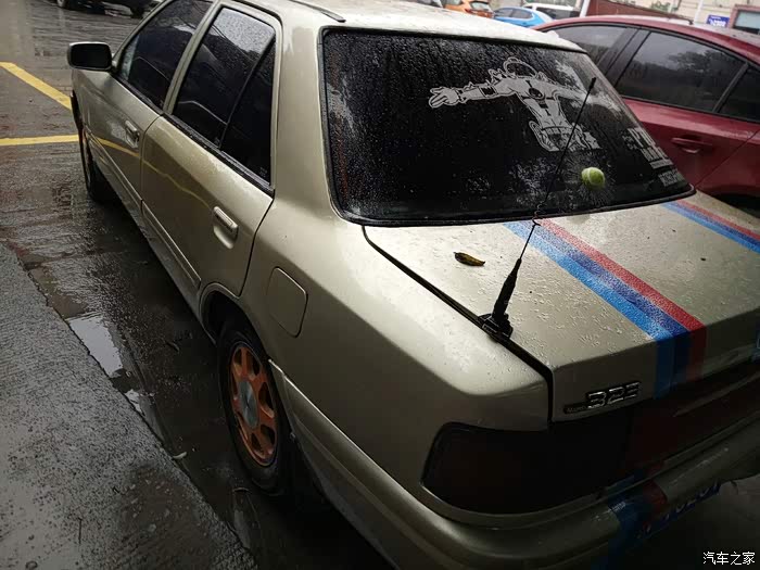 认识这车车标么?提示:进口丰田8a发动机!