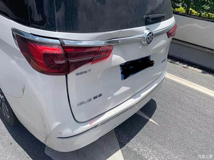 别克gl8自动刹车无法记忆过于灵敏导致被追尾