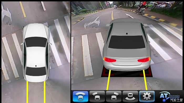 实拍| 高清3d-360度全景行车影像装车上路