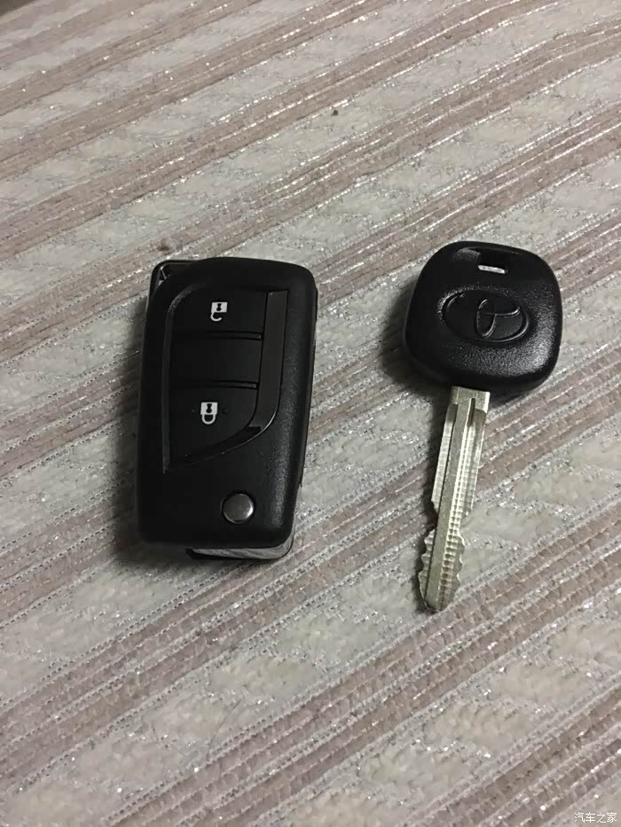 就是想问下威驰fs的钥匙是不是low