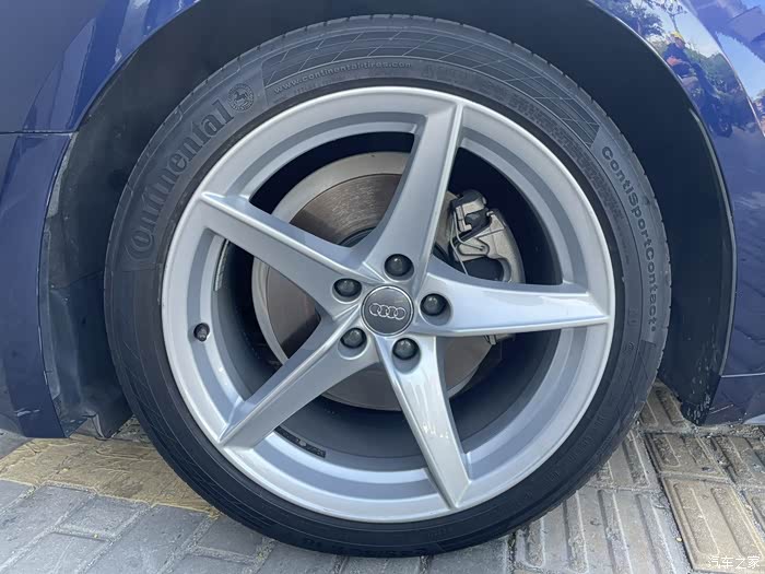 奥迪a518寸原厂轮毂