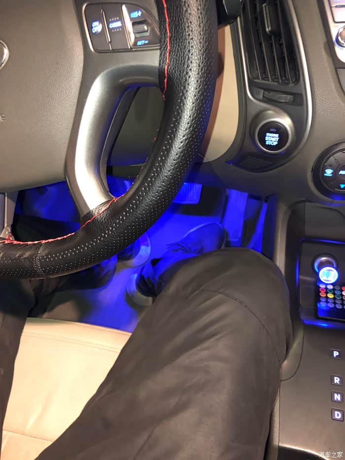 【图】老铁们 这个氛围灯怎么样还不错吧 看上去_北京现代ix35论坛