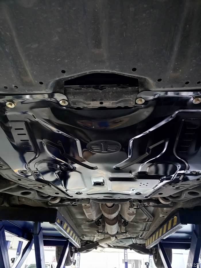 【图】首保 抽奖回来,随便说说_奔腾b70论坛_汽车之家论坛