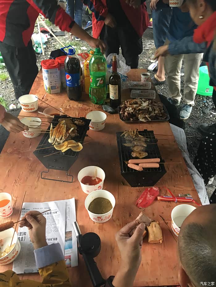 【四川cs35车友会】at游理县情人谷,露营烧烤爽到爆