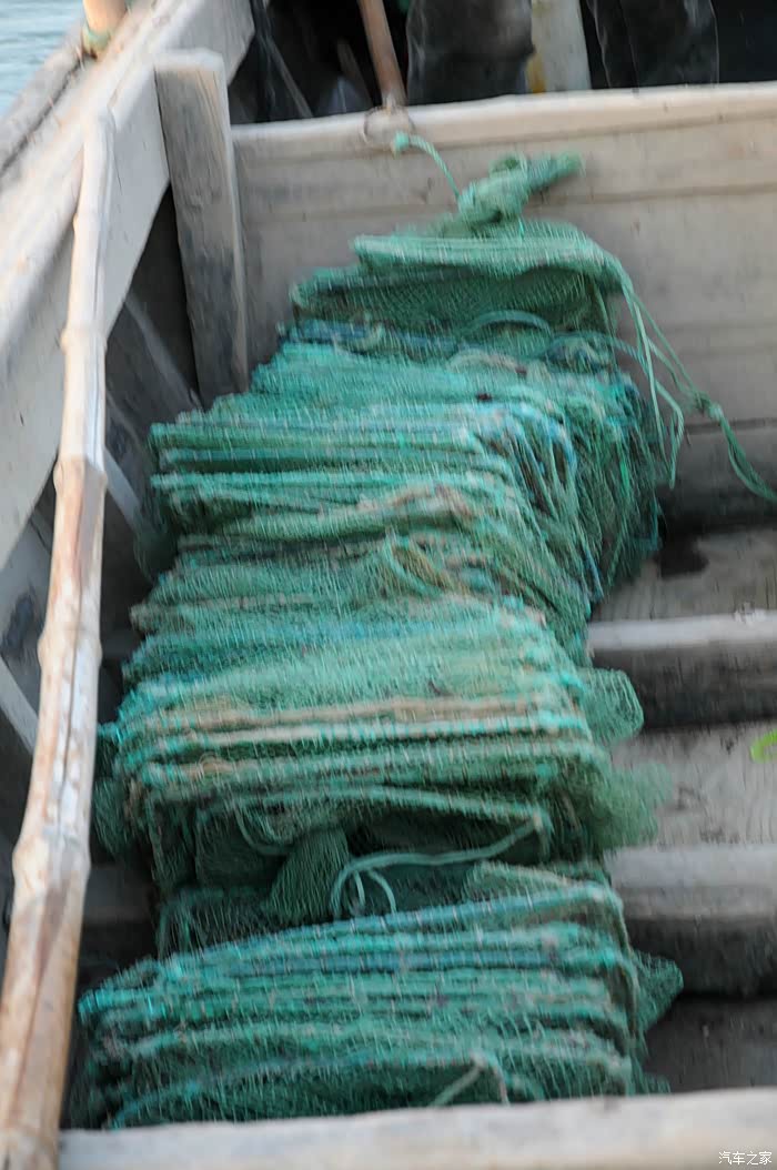 海里下地笼好比懒人种庄稼