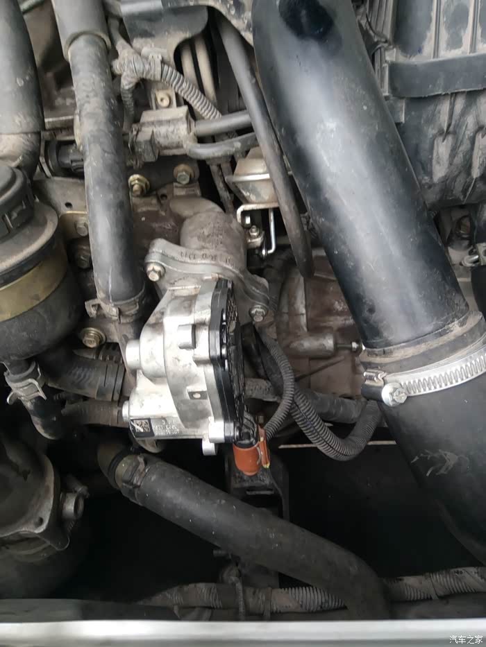 今天自己修了egr阀