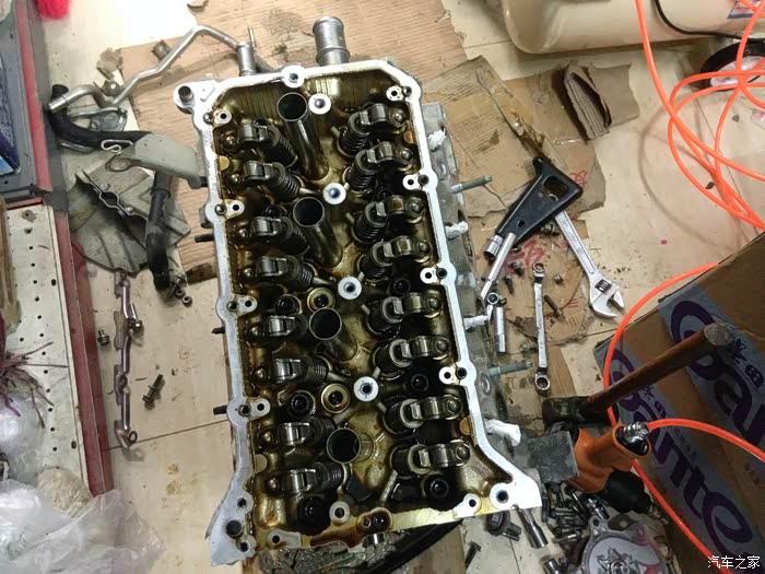 拆解卡罗拉1zr发动机多图血腥