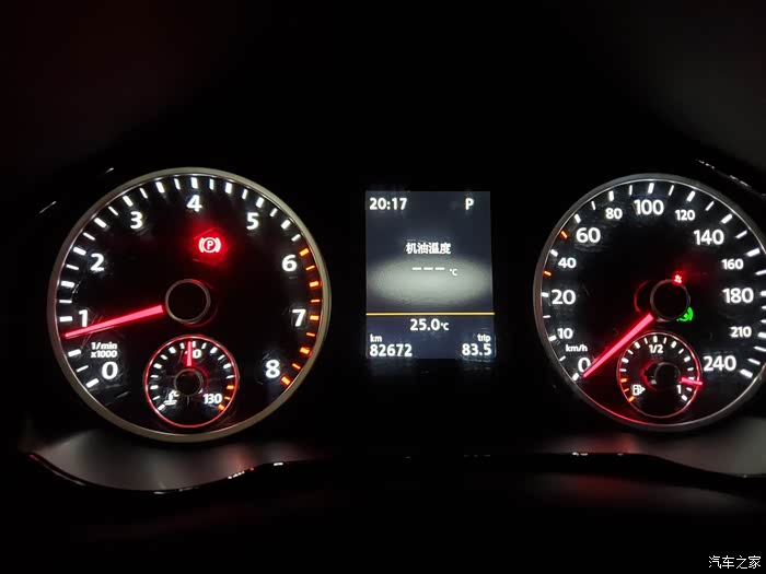 请教各位大神途观机油温度不显示是什么情况