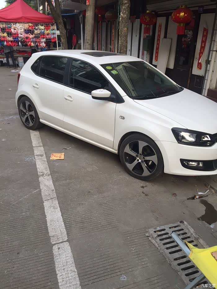 polo舒适版的可以改装战斧式轮毂吗