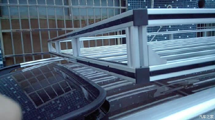 自制行李架已完工!