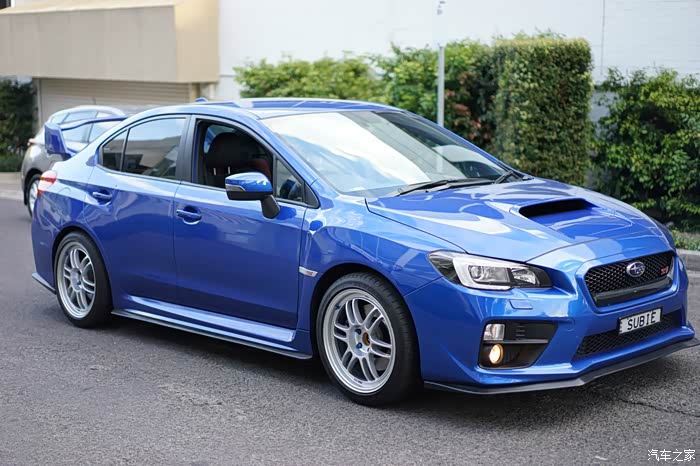 2015拉力蓝sti悉尼半年提车作业