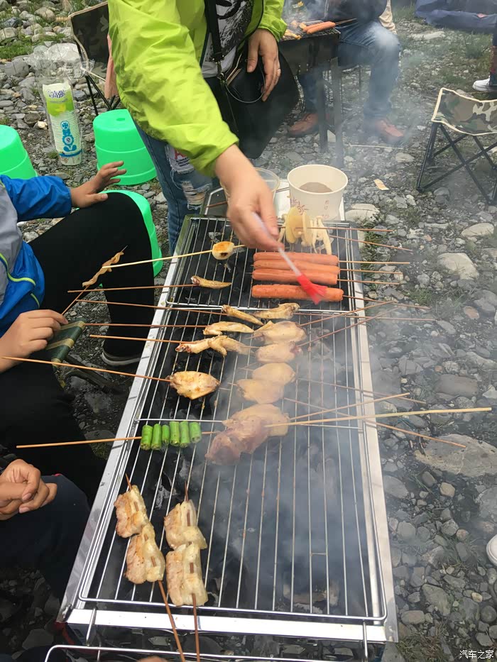 【四川cs35车友会】at游理县情人谷,露营烧烤爽到爆